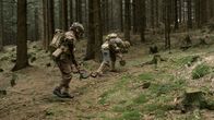 Geheime Unterwelten der SS – Szenische Rekonstruktion der Suche einer US-Sondereinheit auf tschechoslowakischen Gebiet nach Kriegsende.