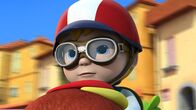 Super Wings – Alain fährt beim großen Seifenkistenrennen mit.