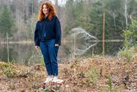 Sturm der Liebe – Fanny (Johanna Graen) bemüht sich um Optimismus.