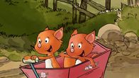 Tilda Apfelkern – Billy und Benny machen ein Wagenrennen.