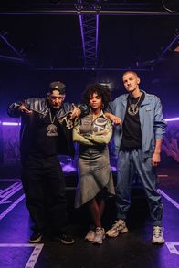 Yo! MTV Raps Classic – L-R: MC Bogy, Aminata Belli, Alex Barbian