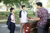 Fresh off the Boat – Ian Chen (Evan Huang), Forrest Wheeler (Emery Huang), Hudson Yang (Eddie Huang).
