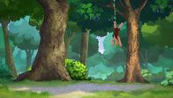 Tib und Tumtum – Tom will den Kindern auf einem Ausflug in den Wald beibringen, wie man in der Natur überlebt und Gefahren begegnet.