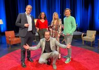 Die Tafelrunde – Stefan Haider, Aida Loos, Gerald Fleischhacker, Malarina, Gernot Haas.