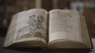 Superhelden – Wolfram von Eschenbachs Roman über den "tumben Thor“ Parzival, der unter allen Umständen Ritter von König Artus und seiner Tafelrunde werden will, gilt als Literatur-Hit seiner Zeit.