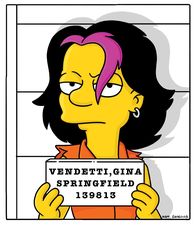 Die Simpsons – Nur für Gina organisiert Bart ein Familienessen im Gefängnis ...