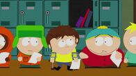 South Park – L-R: Kenny, Kyle, Jimmy, Eric, Butters