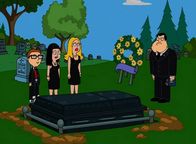 American Dad! – L-R: Steve, Hayley, Francine, Stan