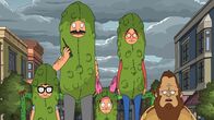 Bob's Burgers – l-r: Tina, Bob, Louise, Linda, Gene