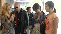 The Jammed – Vanya (Saskia Burmeister, l.), Wade (Adriano Cortese, 2.v.l.), Crystal (Emma Lung, 2.v.r.), Rubi / Li Rong (Sun Park, r.)