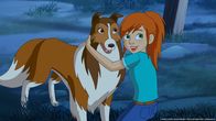 Lassie – Zoe ist stolz: Dank ihrer mutigen Hündin Lassie sind die Wölfe nicht in die Fallen der Rancher getappt.