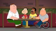 Family Guy – (v.l.n.r.) Peter Griffin; Glenn Quagmire; Cleveland Brown; Joe Swanson