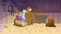 Unser Sandmännchen – Dr. Brumm macht einen Filmabend, der in eine wilde Popcornschlacht ausartet.