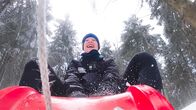 RUN4U - Winteredition! - #lauf – Maddox im Schlitten