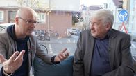SMS - Schwanke meets Science – Von links: Karsten Schwanke diskutiert mit dem Informatikprofessor Manfred Broy, wie die Digitalisierung unser Leben verändert.
