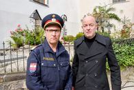 Vier Frauen und ein Todesfall – (v.li.) Christian Strasser (Oberholzer), Charly Rabanser (Salchegger).