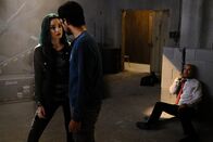 The Gifted – (v.l.n.r.) Lorna (Emma Dumont); Marcos (Sean Teale); Jace Turner (Coby Bell)