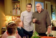Modern Family – Jesse Tyler Ferguson (Mitchell Pritchett), Ty Burrell (Phil Dunphy), Ed O'Neill (Jay Pritchett).