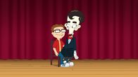 American Dad! – L-R: Steve, Roger