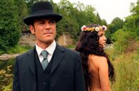 Murdoch Mysteries – Yannick Bisson, Amber Goldfarb (Hannah)