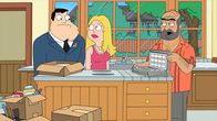 American Dad! – L-R: Stan, Francine, Uzi Knessett