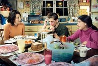 Malcolm mittendrin – L-R: Lois (Jane Kaczmarek), Reese (Justin Berfield) und Cynthia Sanders (Tania Raymonde)