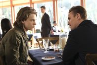 Nancy Drew – Nancy Drew -- "The Lady of Larkspur Lane" -- Image Number: NCD112b_0163b.jpg -- Pictured (L-R): Alex Saxon as Ace and Riley Smith as Ryan Hudson -- Photo: Bettina Strauss/The CW --