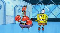 SpongeBob Schwammkopf – L-R: Mr. Krabs, SpongeBob
