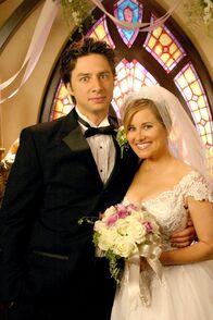 Scrubs - Die Anfänger – J.D. (Zach Braff, l.) träumt von seiner Hochzeit ...