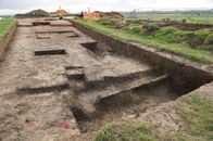 Schätze des Römischen Reichs – Aktive Ausgrabungsarbeiten am Richborough Roman Fort and Amphitheatre in Sandwich, England. (Quelle: National Geographic/Rich Broome)