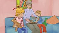 Meine Freundin Conni – Conni und Jakobs Oma liest aus dem neuen Buch vor.