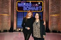 Wer weiß denn sowas? – Treten bei "Wer weiß denn sowas?" als Kandidatinnen an: Die Sängerin Katja Ebstein (l.) und die Sängerin Marianne Rosenberg (r.).
