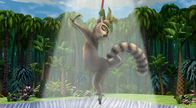 King Julien – King Julien bei seiner Paradedisziplin.