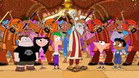 Phineas und Ferb – BUFORD, ISABELLA, FERB, PHINEAS, BALJEET