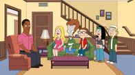 American Dad! – L-R: Scottie Pippen, Francine, Roger, Steve, Hayley, Jeff