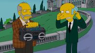Die Simpsons – Will keine Fracking-Gegner zu Wort kommen lassen: Mr. Burns (r.) ...