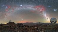 Spacetime – Das La-Silla-Observatorium, benannt nach dem Berg, auf dem es steht, war das erste Observatorium der Europäischen Südsternwarte in Chile.