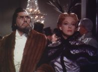 Svengali – Svengali (Donald Wolfit, l.); Trilby (Hildegard Knef, r.)