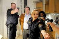 CopStories – (v.li.): Holger Schober (Roman Mohácsi), Thomas Mraz (Guido Klein), Cornelia Ivancan (Tina Zauner), Claudia Kottal (Leila Mikulov).