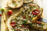 Das große Promibacken – Tart wih grilled zucchini and tomato
