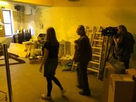 Münchens große Straßen – Das Pathostheater an der Dachauer Straße befindet sich in den Räumen einer ehemaligen Tramreparaturwerkstatt.