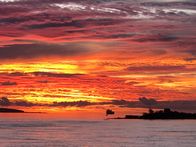 Verrückt nach Meer – Sonnenuntergang am Amazonas.