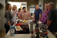 Modern Family – L-R: Gloria Delgado-Pritchett (Sofía Vergara), Claire Dunphy (Julie Bowen), Lily Tucker-Pritchett (Aubrey Anderson-Emmons), Manny Delgado (Rico Rodriguez), Mitchell Pritchett (Jesse Tyler Ferguson), Cameron Tucker (Eric Stonestreet), Jay Pritchett (Ed O'Neill)