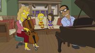 Die Simpsons – "Die Simpsons", "Das Mädchen im Bus." Während um Lisa herum wieder einmal alles im Chaos versinkt, fällt ihr Blick auf eine Oase stillen Glücks. Vom Schulbus aus beobachtet Lisa ein gleichaltriges Mädchen, das auf der Veranda Klarinette spielt. Wie sich herausstellt, ist Sam nicht nur musikalisch. Ihre ganze Familie entpuppt sich als sehr kultiviert! Lisa wähnt sich im siebenten Himmel, als sie von Sams Eltern zum Abendessen eingeladen wird. Um zu vertuschen, wie primitiv ihre eigenen Eltern sind, verstrickt sich Lisa alsbald in ein Meer aus Lügen.