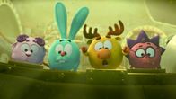 PinCode – Wally, Krash, Dokko und Chiko sind besorgt.