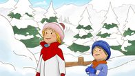 Meine Freundin Conni – Conni und Jakob freuen sich über den großen Schnee.