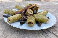 Stadt Land Kunst – In Jordanien werden Zucchini, Auberginen und Weinblätter mit einer Mischung aus Reis, Hackfleisch und Gewürzen gefüllt und anschließend in einer Hühnerbrühe gekocht.