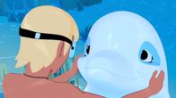 Zoom - Der weiße Delfin – Yann macht sich Sorgen um Zoom. Nachdem ein Blitz neben ihm einschlug, ist der weiße Delfin völlig verändert.