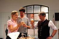 Sturm der Liebe – (v.l.n.r.) Theresa (Ines Lutz); Konstantin (Moritz Tittel); Julius (Michele Oliveri)
