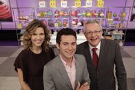 Cupcake Wars – L-R: Candace Nelson, Justin Willman and Florian Bellanger